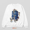 Cats With Tardis Dr Who Sweatshirt 11th Doctor