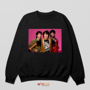 Jonas Brothers First Song Vintage Black Sweatshirt Concert