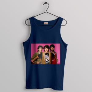 Jonas Brothers Music Reunion Tour Navy Tank Top Concert