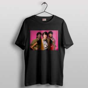 Jonas Brothers Tour Vintage Black T-Shirt New Album