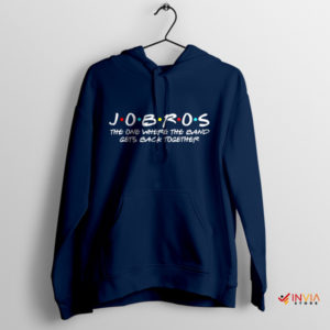 The Jonas Brothers Show Friends Navy Hoodie Jobros