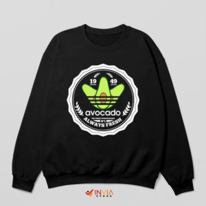 Avocado Festival Black Sweatshirt Adidas Funny Sweaters S-3XL