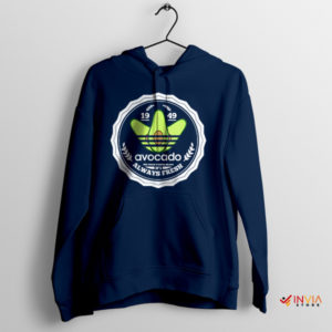 Avocado Good For You Navy Hoodie Adidas Symbol