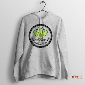 Avocado Good For You Sport Grey Hoodie Adidas Symbol