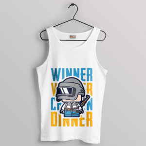 Chicken Dinner Meme Pubg White Tank Top Winner Game