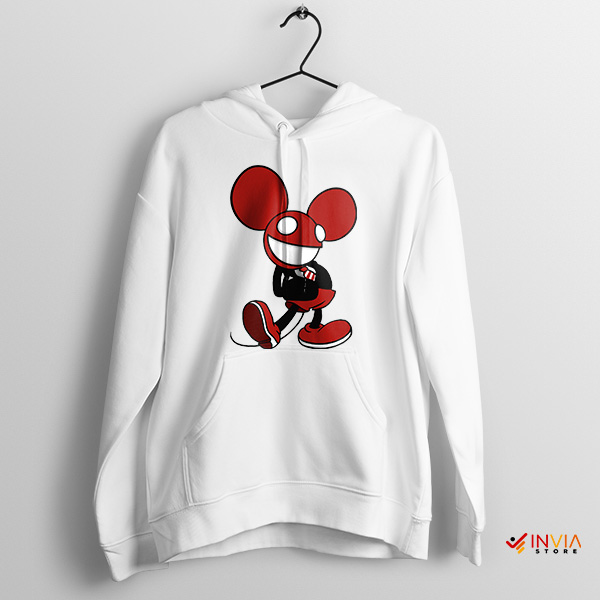 Concert Outfit Deadmau5 Mickey White Hoodie Face Reveal