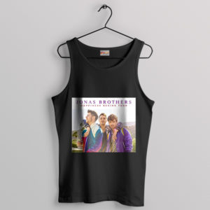 Jobros Happiness Begins Show Black Tank Top Jonas Brothers USA