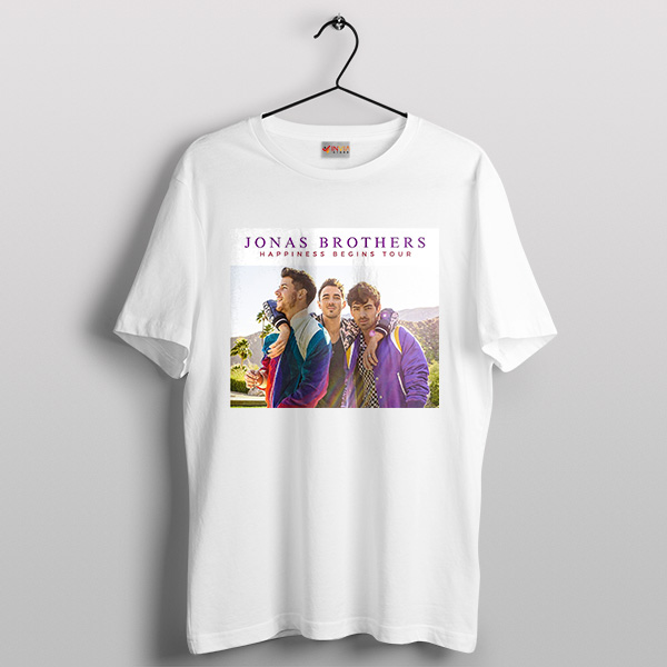 Jonas Brothers Tour Gift Ideas T-Shirt Happiness Begins