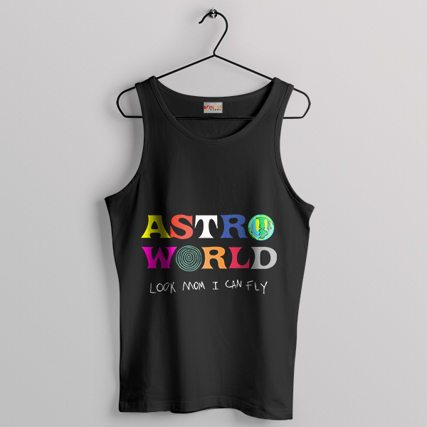 Look Mum I Can Fly Travis Tank Top Astroworld Merch