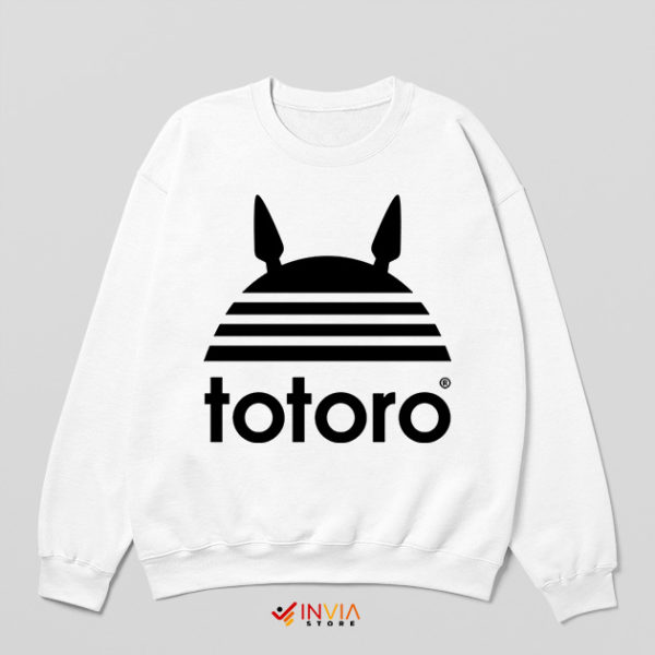 My Neighbor Totoro 2 Release Adidas White Sweatshirt Movie Anime