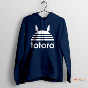 My Neighbor Totoro Sequel Adidas Navy Hoodie Characters Anime