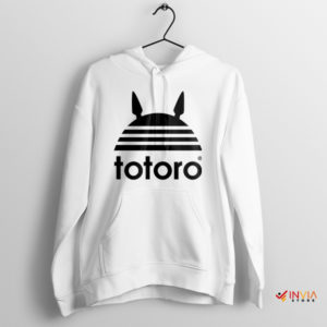 My Neighbor Totoro Sequel Adidas White Hoodie Characters Anime