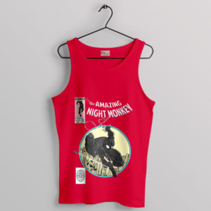 Night Monkey Spider-Man Amazing 3 Red Tank Top Spider Verse