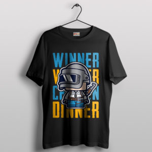 Origin Winner Winner Chicken Dinner Black T-Shirt Game PUBG