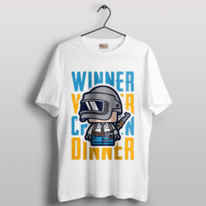 Origin Winner Winner Chicken Dinner White T-Shirt Game PUBG