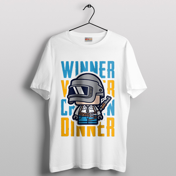 Origin Winner Winner Chicken Dinner White T-Shirt Game PUBG