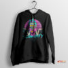 Schwifty Rick Morty Synthwave 80s Hoodie Retro Series