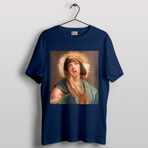 Virgin Pulp Fiction Mia Wallace Navy T-Shirt