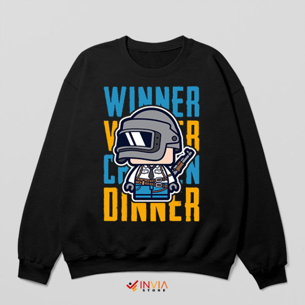 Winner Winner Chicken Dinner Pubg Black Sweatshirt Game