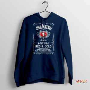 Charged Up 49ers Nation Slogan Navy Hoodie NFL
