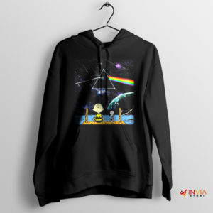 Pink Floyd Snoopy Singer Dark Side Hoodie Cover Art Album