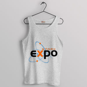 Iron Man Stark Technology Expo Sport Grey Tank Top Marvel