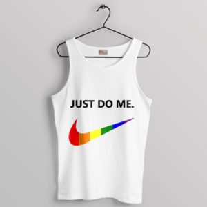 Just Do Me Pride Festival Tank Top Nike LGBTQ Symbol
