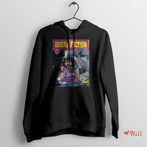 Mia Pulp Fiction Freddie Mercury Black Hoodie Quentin Tarantino