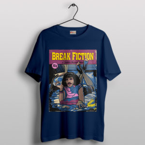 Movie Pulp Fiction Freddie Mercury T-Shirt Break Fiction