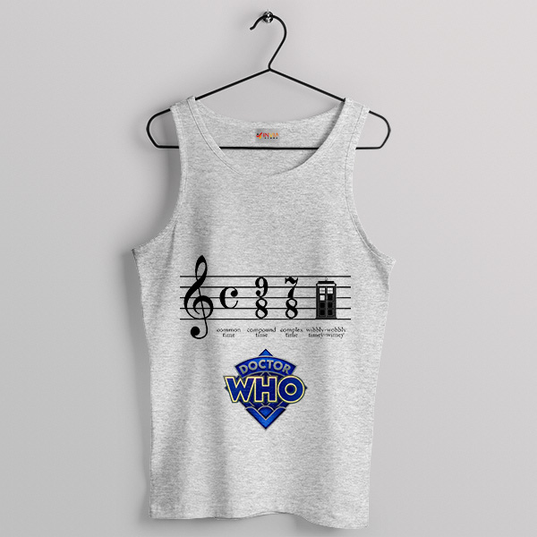 Spacey Wacey Timey Wimey Quote Sport Grey Tank Top Doctor Who Doctors
