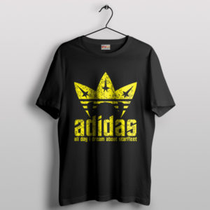 Starfleet Academy Symbol Adidas T-shirt Star Trek Motto