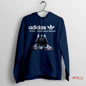 Darth Vader Adidas Jedi Master Navy Hoodie Star Wars Quotes