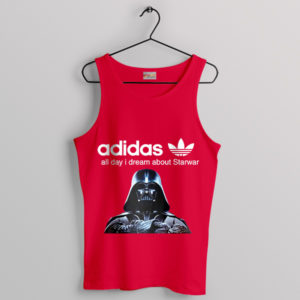 Darth Vader Adidas Skywalker Quote Red Tank Top Original Star Wars