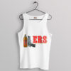 40oz Beer San Francisco 49ers Tank Top 409 ERS Gun