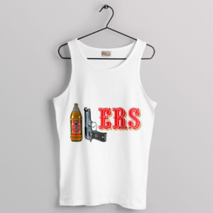 40oz Beer San Francisco 49ers Tank Top 409 ERS Gun