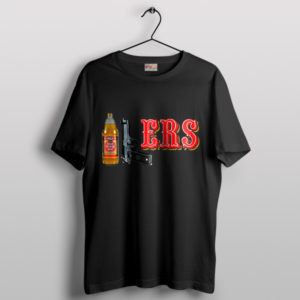 Bear San Francisco 49ers Seasons Black Tshirt Olde English 800