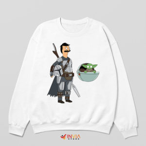 Boba Fett Bob Burger Characters Sweatshirt Mandalorian