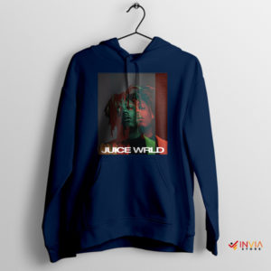 Juice Wrld 999 Moonlight Navy Hoodie New Song Cover Art