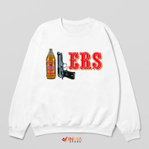 San Francisco 49ers 40oz Beer Sweatshirt Olde English 800