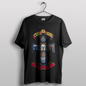 Appetite for Destruction Mandalorian Season 3 Black T-Shirt TV Series