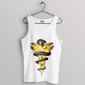 Art Mamba Mentality Kobe White Tank Top