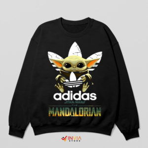 Galactic Cuteness The Child Baby Yoda Adidas Sweatshirt