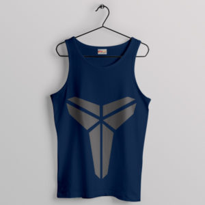 Graphic Logo Black Mamba Kobe Navy Tank Top