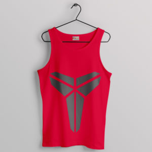 Graphic Logo Black Mamba Kobe Red Tank Top