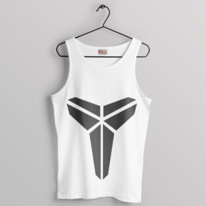 Graphic Logo Black Mamba Kobe White Tank Top