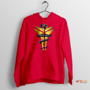 Kobe Mamba Mentality Art Red Hoodie