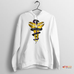 Kobe Mamba Mentality Art White Hoodie