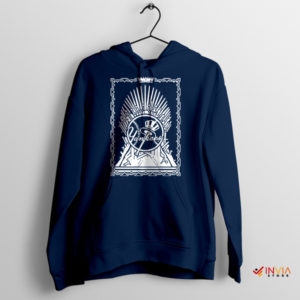 Live Yankees Iron Throne Symbol Navy Hoodie MLB Merch