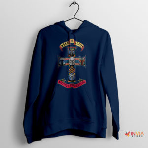 Mandalorian Star Wars Appetite for Destruction Navy Hoodie Season 3