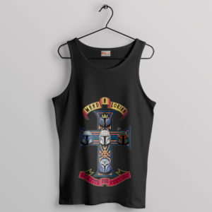 Mando GnR Appetite for Destruction Black Tank Top Season 3